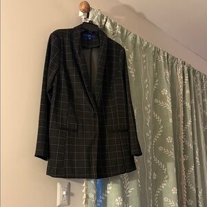 Apt. 9 Black Windowpane Men's Blazer